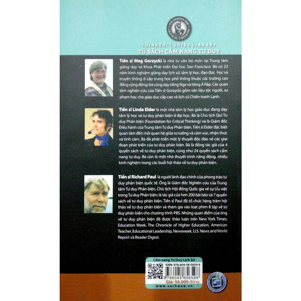 Sách Cẩm nang tư duy lịch sử