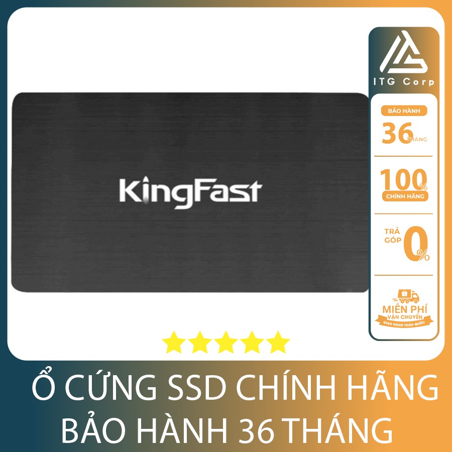 Ổ Cứng SSD KINGFAST F6 PRO 120GB/480GB SATA3 6GB/S 2.5 Chính Hãng