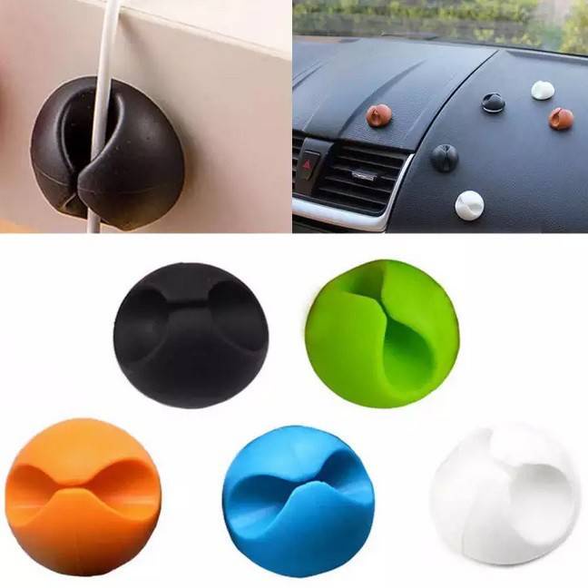 Dụng Cụ Quấn Dây Cáp Sạc USB Đa Năng Bằng silicone