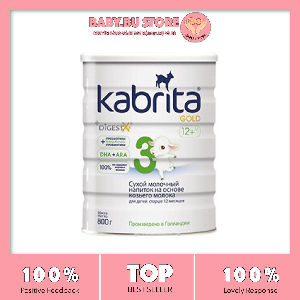 Sữa dê Kabrita Nga số 3 hộp 400g - 800g