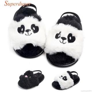 Dép bông đi trong nhà hình thú dễ thương cho bé