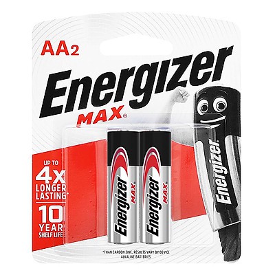 PIN ENERGIZER MAX E91 BP2 AA (Vỉ) HÀNG CHÍNH HÃNG