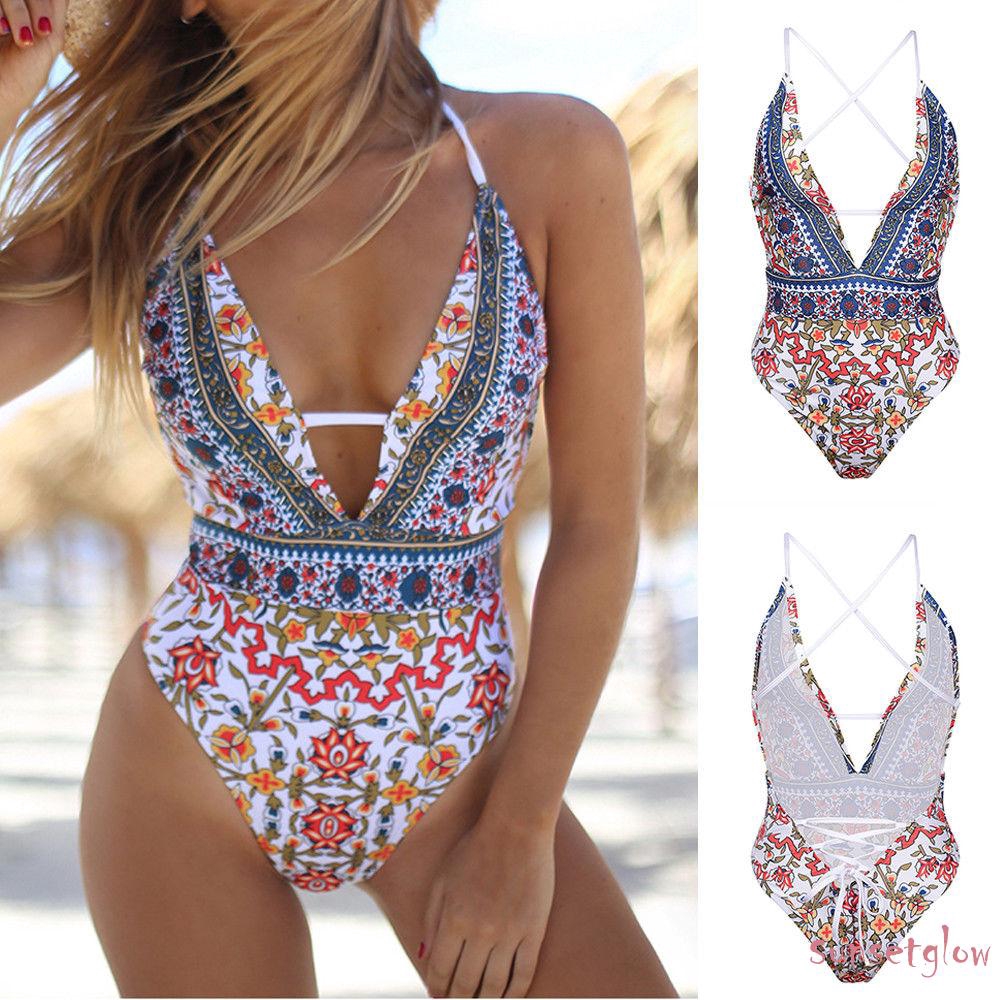 ì _ íWomen´s One Piece Swimsuit Push Up Padded Bikini Monokini Swimwear Beachwear&RAISE