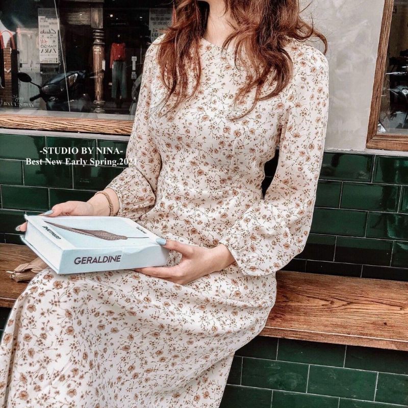 ĐẦM HOA BASIC TD 2203