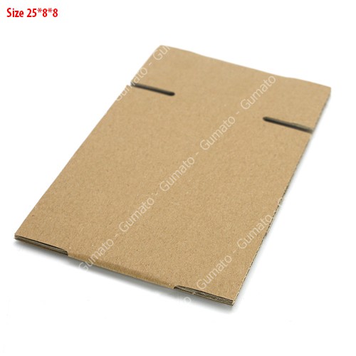 Hộp giấy P60 size 25x8x8 cm, thùng carton gói hàng Everest