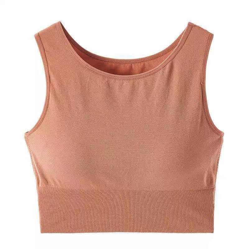 Áo Croptop Thể Thao Có Mút Ngực - Áo Bra Croptop Tập Gym Yoga YUNA