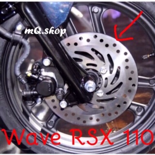 BỘ ĐĨA PHANH XE MÁY WAVE S110cc - WAVE RSX110cc ( Xem ảnh xe lắp ) mQ.shop