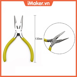 Kềm cắt đa năng iMaker, cắt dây điện, kẹp thủ công, dài 130mm mỏ vịt
