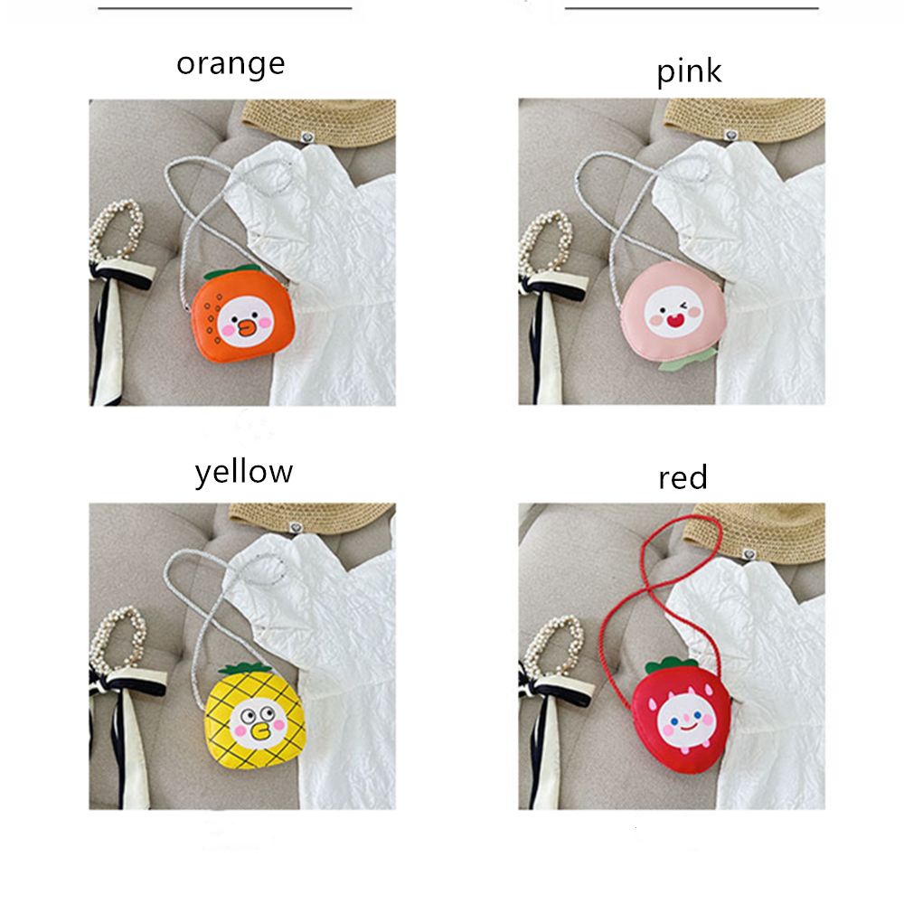 UUMIR Túi Đeo Chéo Mini In Họa Tiết Hoạt Hình Dễ Thương Thời Trang Cho Bé Gái