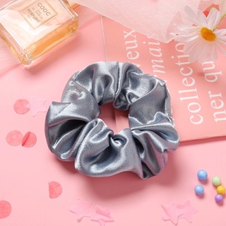 Dây buộc tóc, cột tóc scrunchies lụa nhiều màu