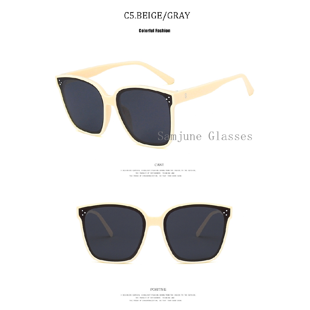 Kính râm gọng vuông thời trang 2020 dành cho nữ Samjune