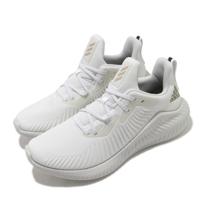 Giày Adidas Alphabounce Run EM 'Crystal White' Chính Hãng