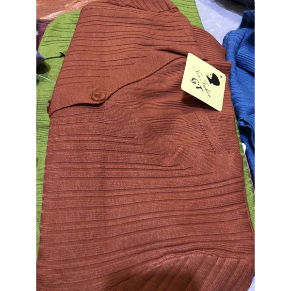 Áo khoác nhẹ vải thun len