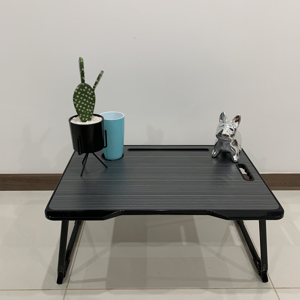 [ORDER] Bàn học gấp gọn có khe để Ipad và khay để nước hàng nhập khẩu | BigBuy360 - bigbuy360.vn