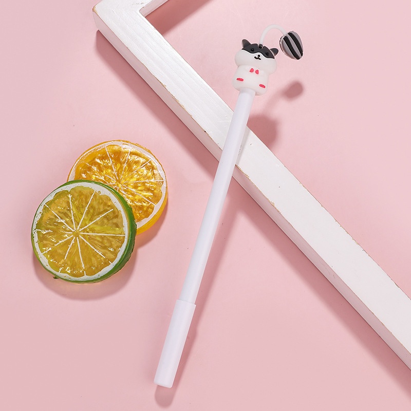 Bút Gel Dễ Thương Ngòi 0.5 mm, Bút Cute Hình Pet Anime
