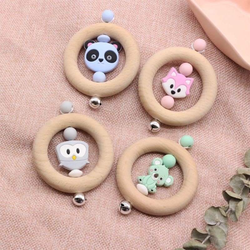 Lục Lạc Hình Gấu Koala Dễ Thương Cho Bé Sơ Sinh Mọc Răng