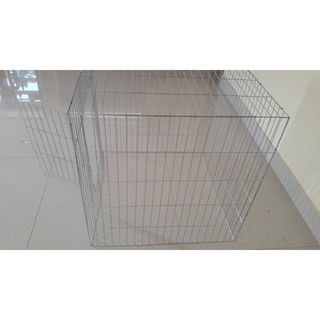 Lồng gà chọi, Lồng úp gà 80*80*80cm – khung chắc chắn, nan kẽm dày, bền