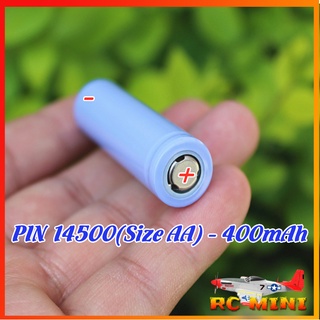 Pin sạc 14500 3.7v 400mah