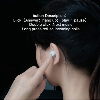 Invisible BL1 Wireless Bluetooth Earphone Mini Bluetooth Headset Wireless