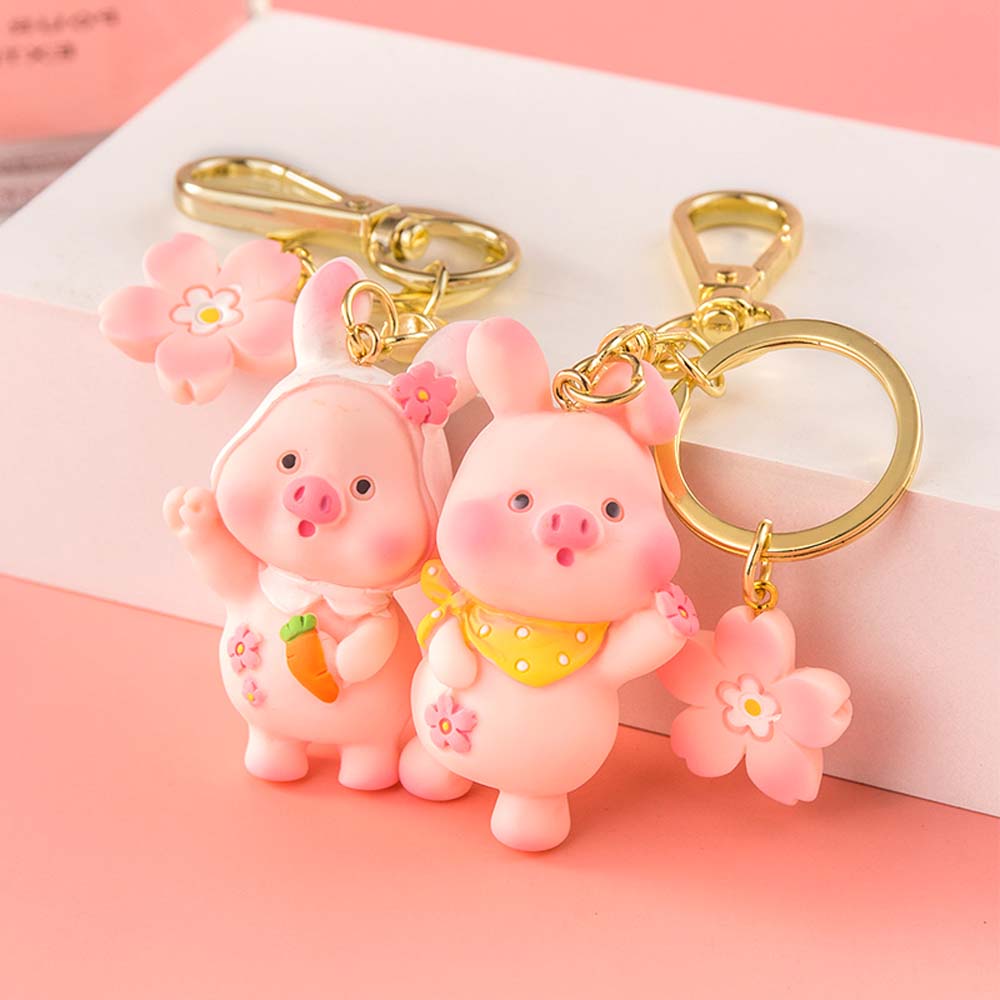 Móc Khóa Hình Heo Con Xinh Xắn