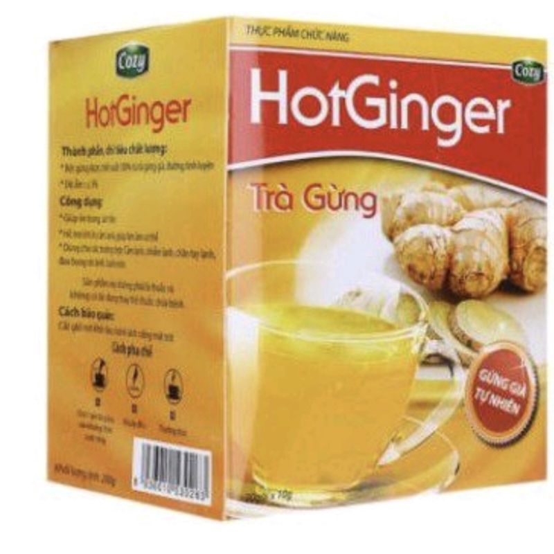 trà gừng cozy