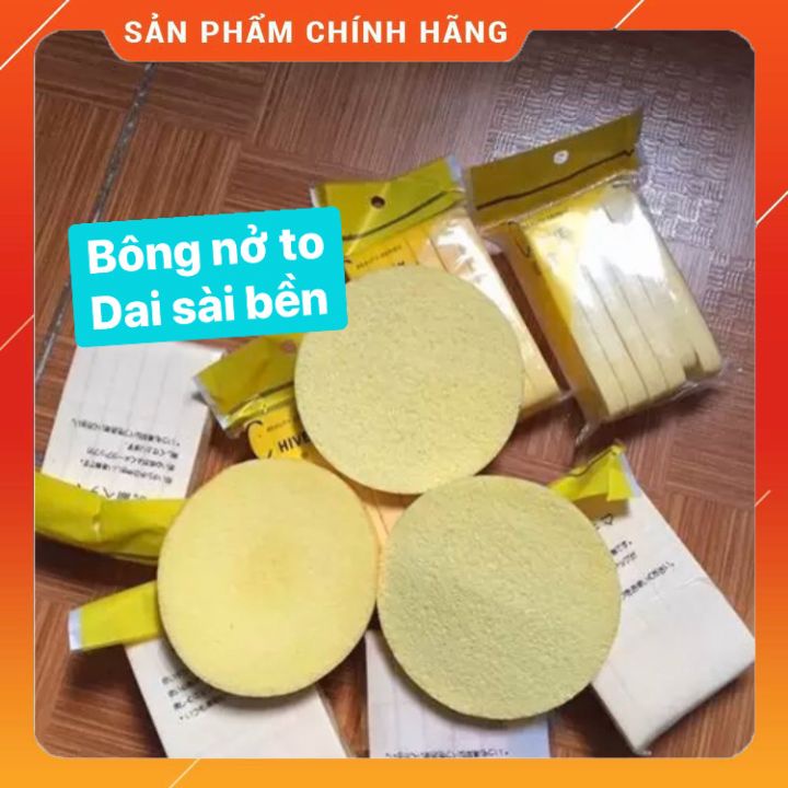 [tận gốc ]Combo 12 thanh mút rửa mặt làm sạch da dạng nén tienj lợi cho salon-spa-và cá nhân dễ sử dụng giá rẻ