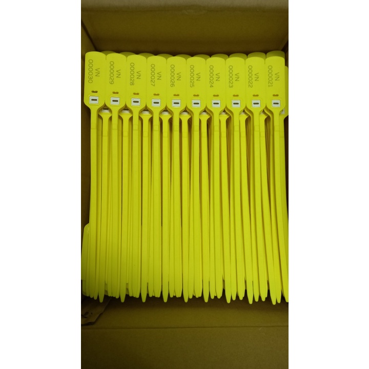 COMBO 100 chiếc - Seal niêm phong nhựa dẹt 30cm