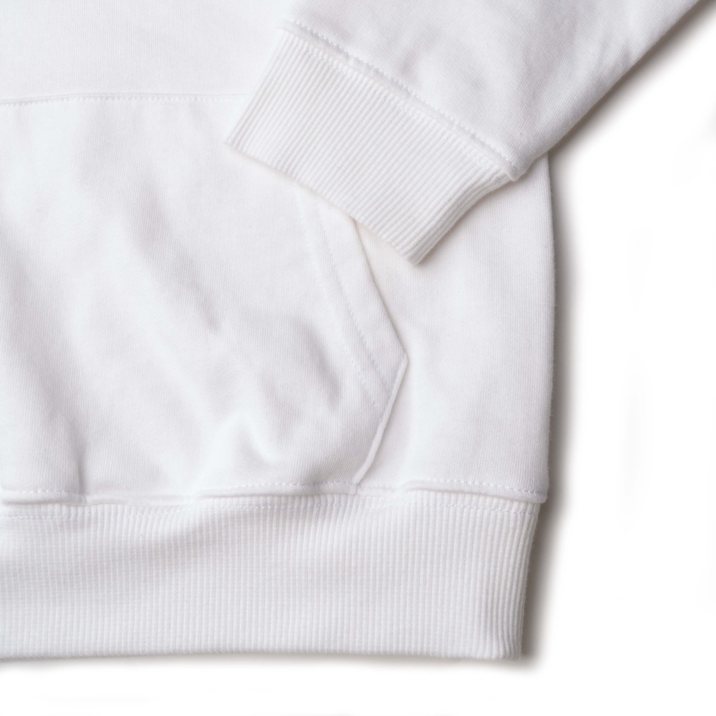 Áo khoác Hoodie trẻ em OuterityKids Trắng / Nỉ chân cua - ORK202