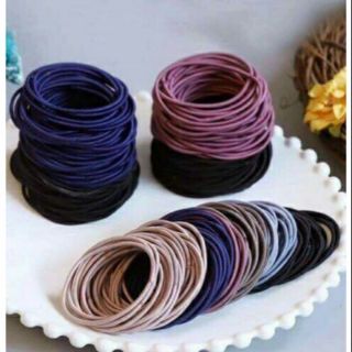 Dây buộc tóc sét 3 chun hàn quốc xinh xinh