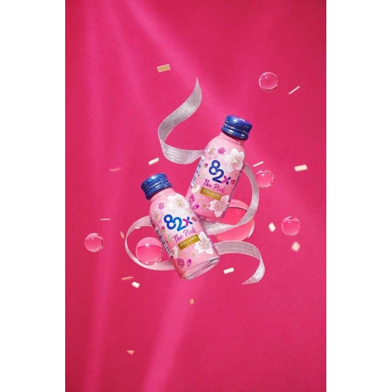 [ Mua 1 tặng Voucher 20k, tặng 1 Mask Collagen 40k] Nước uống collagen 82x the Pink full hộp 10 chai | BigBuy360 - bigbuy360.vn