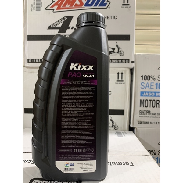 KIXX PAO 5w40 1l nhớt cho xe tay ga