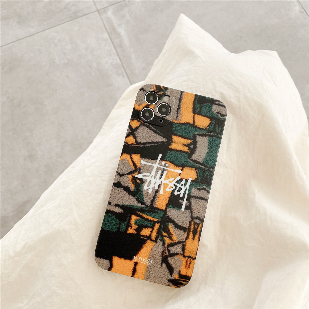 Ốp điện thoại nhựa mềm họa tiết Stussy hoạt hình dễ thương cho iPhone 12 mini 11 PRO MAX 7/8plus SE2020 X/XS XR XSMAX | BigBuy360 - bigbuy360.vn