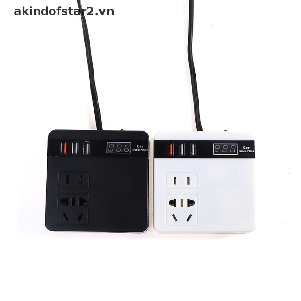 Bộ Chuyển Đổi Nguồn Điện 150w 12V / 24V Sang 110V / 220V Chất Lượng Cao