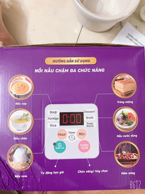 Nồi nấu chậm đa chức năng- hkm pediasure