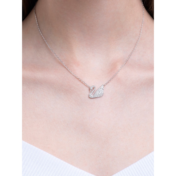FREE SHIP Dây Chuyền Nữ Swarovski SWAN  SWAN Thời trang cổ điển, thanh lịch và quyến rũ Necklace Crystal FASHION cá tính Trang sức trang sức đeo THỜI TRANG
