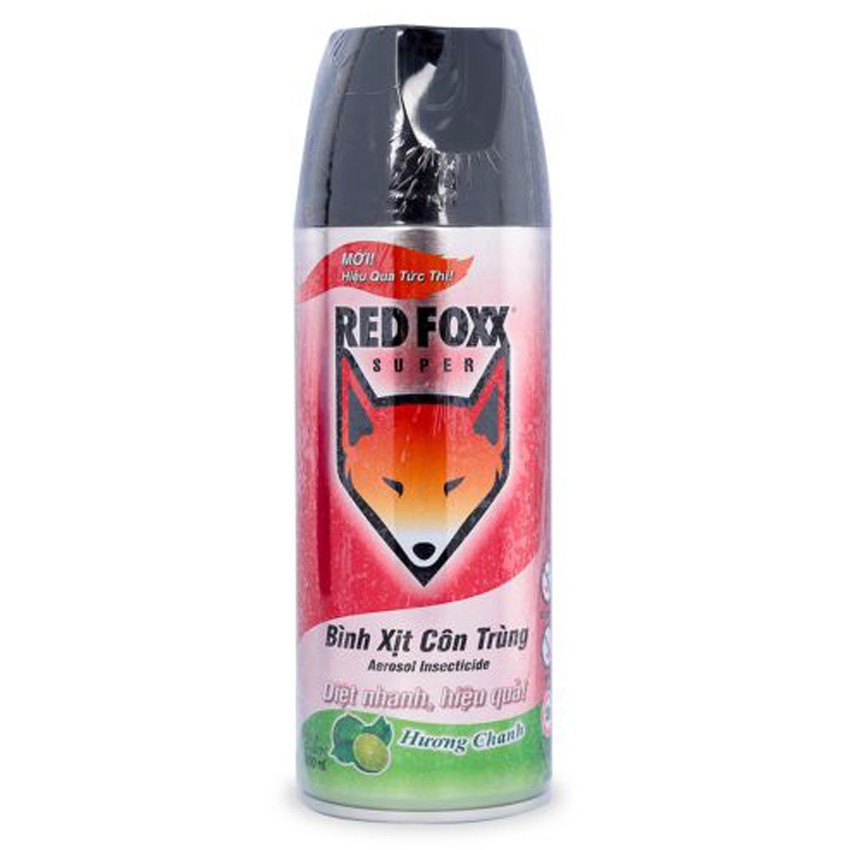 Bình xịt côn trùng RED FOXX hương Chanh chai 300ml