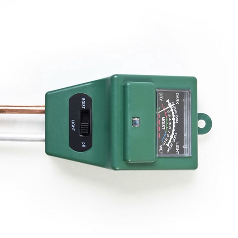 Jocestyle 3 in 1 Soil Moisture Sunlight PH Acidity Meter Tester Plant Digital Analyzers for