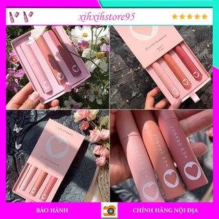 Set son her orange 3C slim cao cấp,son lì lâu trôi, Son nội địa trung