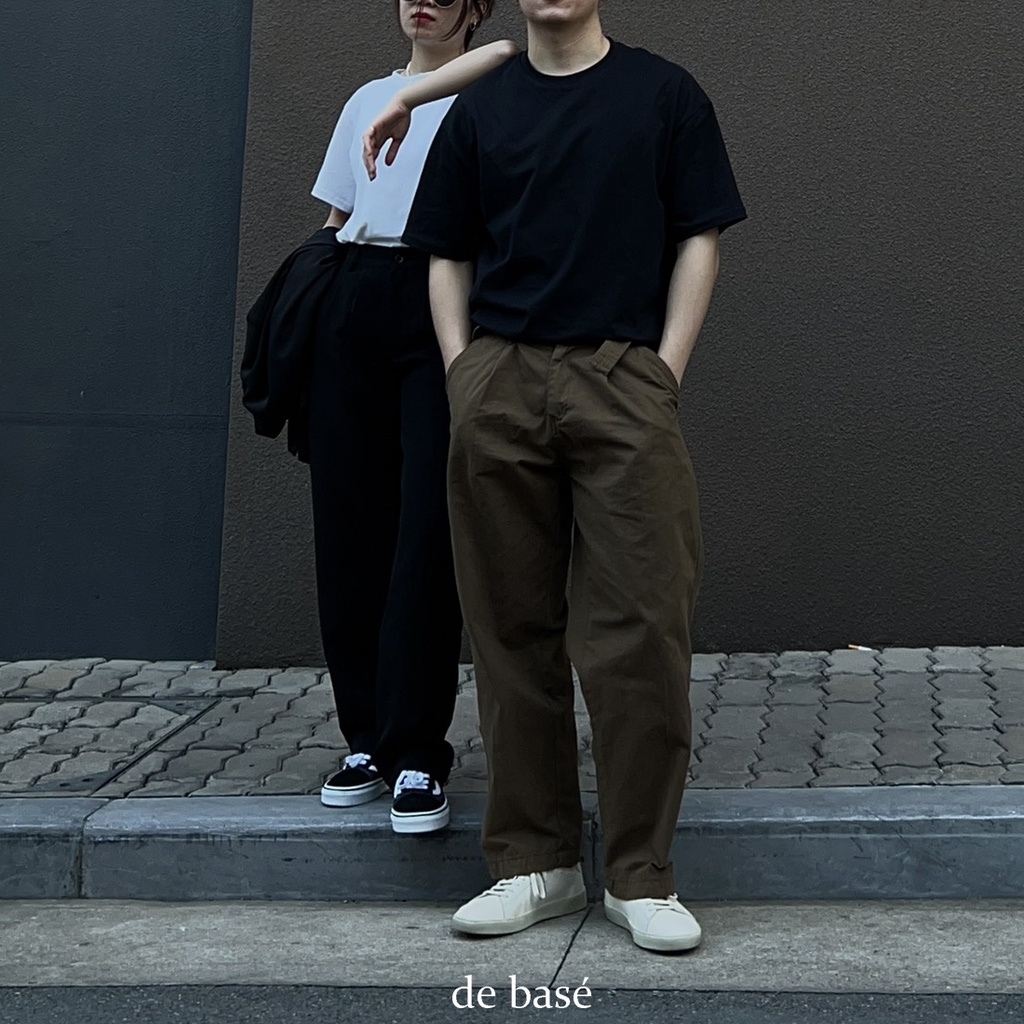 Quần xuông kaki - Loose Pants - CHECK KĨ SỐ ĐO BỤNG