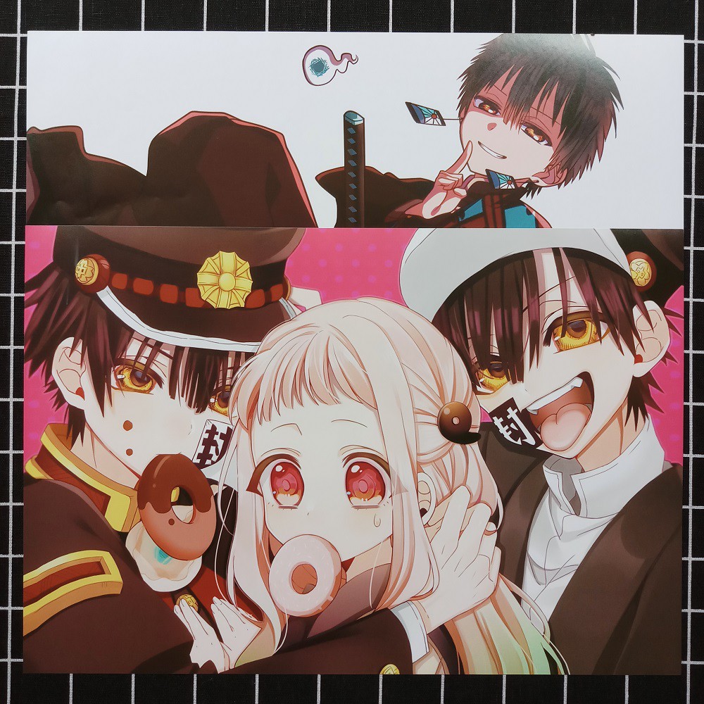 Poster Anime Jibaku Shounen Hanako-kun (8 Tờ)