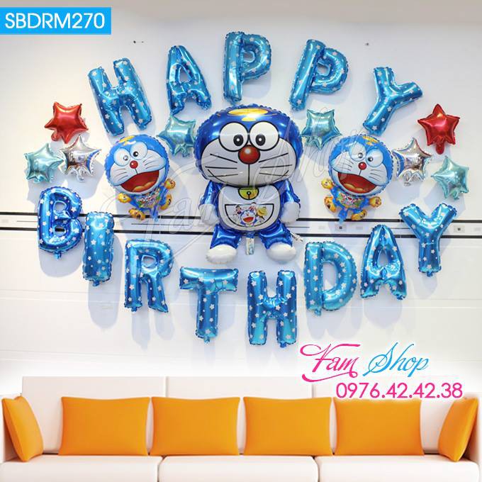 Set bóng sinh nhật cho bé