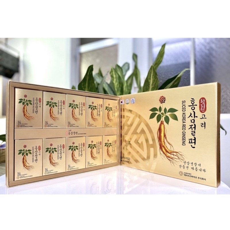 Hồng sâm lát tẩm mật ong Ginseng king