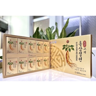 Hồng sâm lát tẩm mật ong Ginseng king