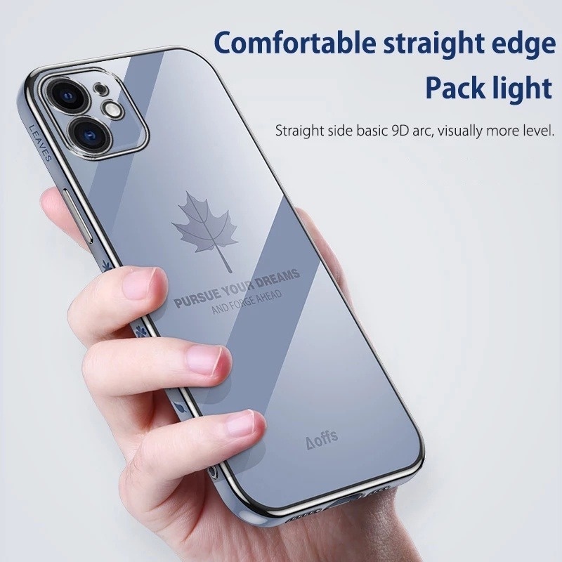 Ốp Điện Thoại Silicon Mạ Vàng 6D Sang Trọng Cho iPhone 11 Pro Max iPhone 6 6S 7 8 Plus X XR XS Max