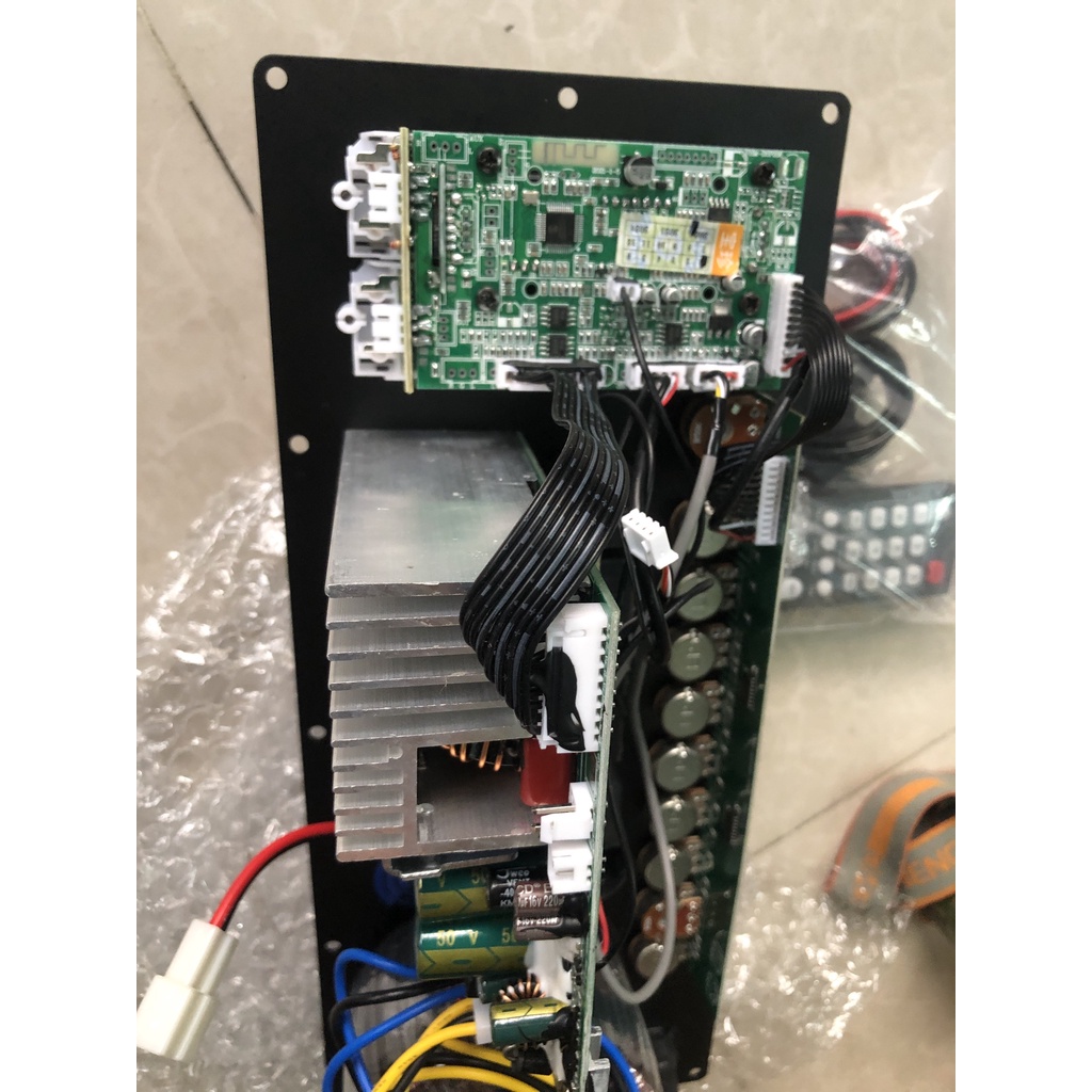 Mạch loa kéo 4 tất đôi có Reverb