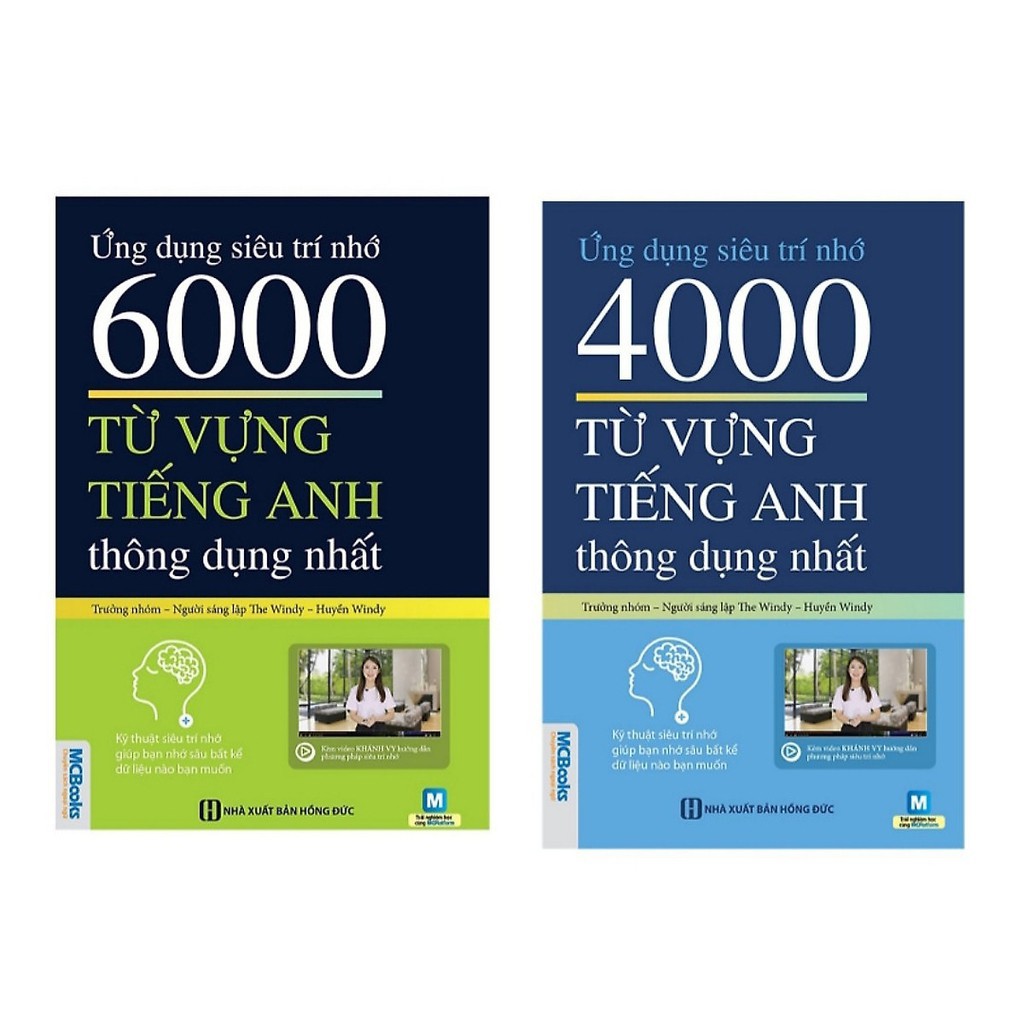 Sách - Combo 2 cuốn : 6000 từ vựng tiếng anh thông dụng nhất + 4000 từ vựng tiếng anh thông dụng nhất