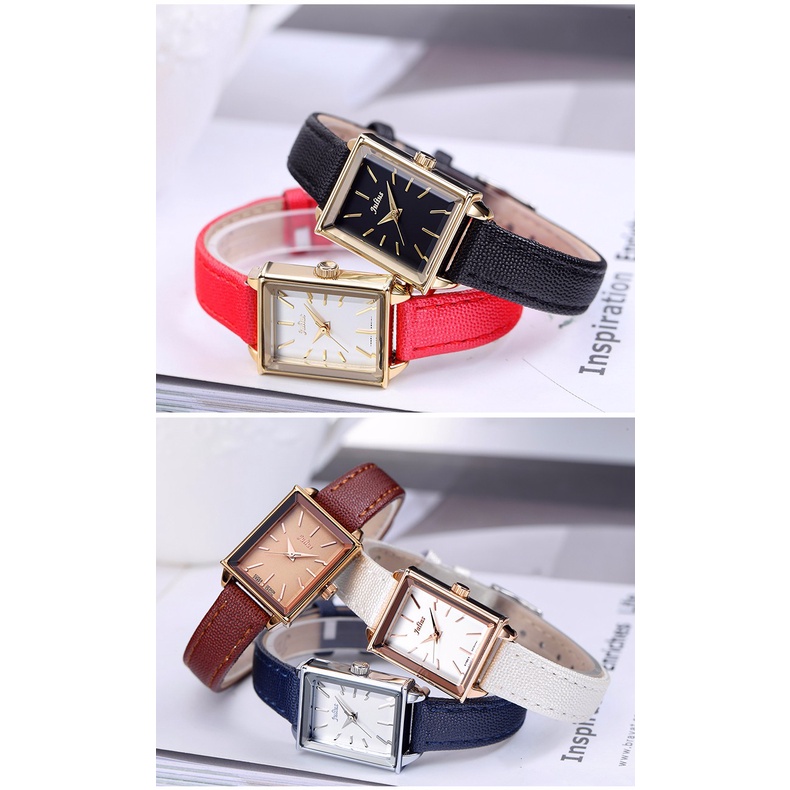 [Mã BMLTA50 giảm 10% đơn 150K] Đồng hồ nữ Julius dây da Ja-787A | BigBuy360 - bigbuy360.vn