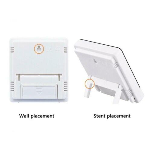 Đồng Hồ Đo Nhiệt Độ Độ Ẩm Màn Hình LCD Kỹ Thuật Số 18*13*4cm B6D6