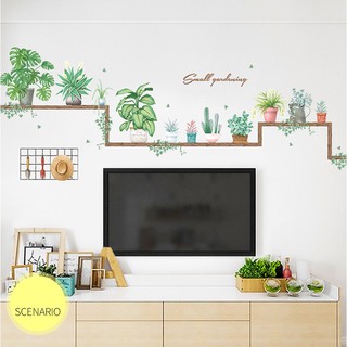 Decal dán tường Vườn cây