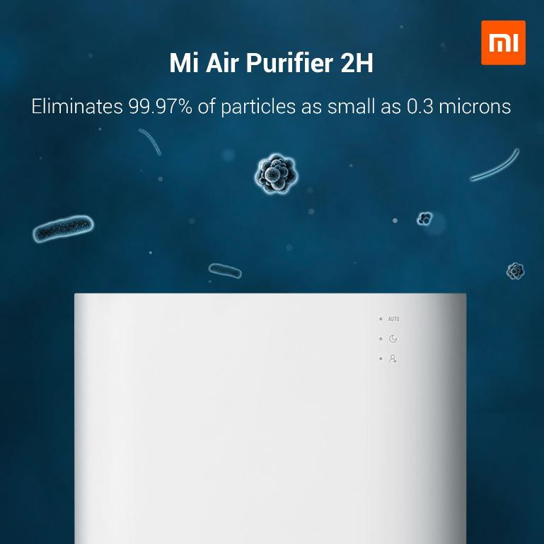 [Mã 44ELSALE1 giảm 5% đơn 3 Triệu] [BẢN QUỐC TẾ] Máy Lọc Không Khí Xiaomi 2H - 3H 2019 Mi Air Purifier (31W)